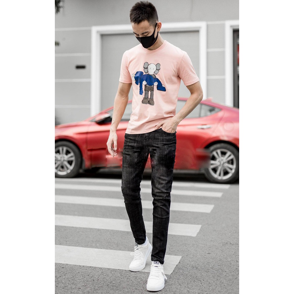 Quần Jean Nam Bạc 2STOREGLE Dáng Ôm Chất Mịn Ít Phai Màu Phong Cách Công Sở