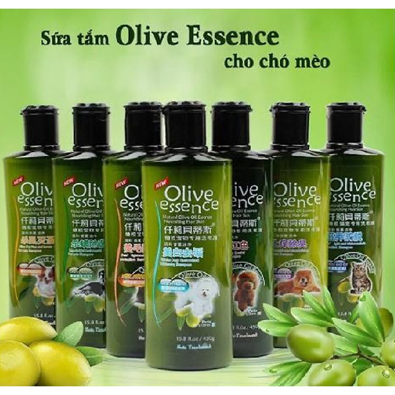 Sữa tắm Oliver cho chó mèo dưỡng mượt lông khử mùi 450ml