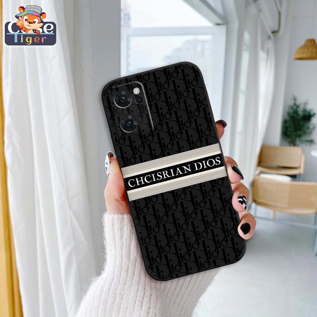 Ốp lưng bảo vệ camera Oppo Reno7 4G / Reno7 Z / Reno 7Z 5G chcrisrian dios thương hiệu, ốp silicon cao cấp