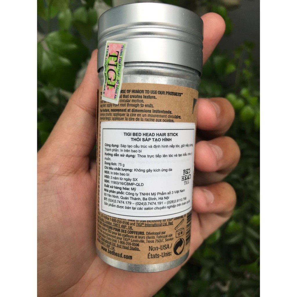 Sáp tao kiểu dạng thỏi Tigi Bed head Stick 75g