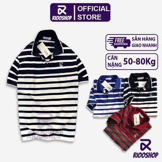 Áo polo nam sọc ngang cotton form rộng cực đẹp Parpa mới RCP008 - áo thun nam có cổ Riooshop