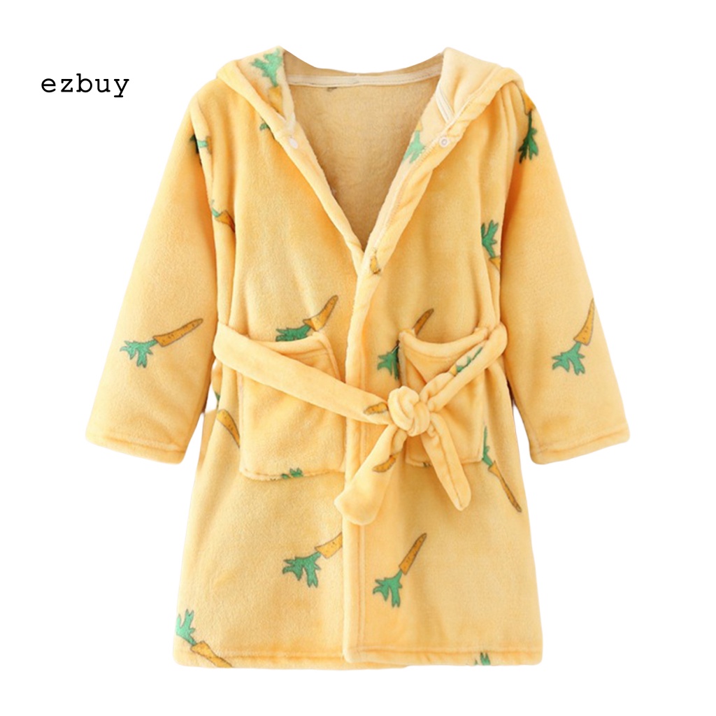 Áo Choàng Tắm Bằng Lông Cừu San Hô Thoải Mái Cho Bạn Gái