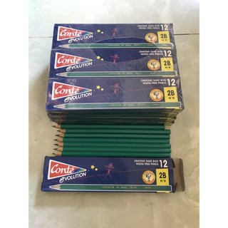 Hộp 12 bút chì 2B