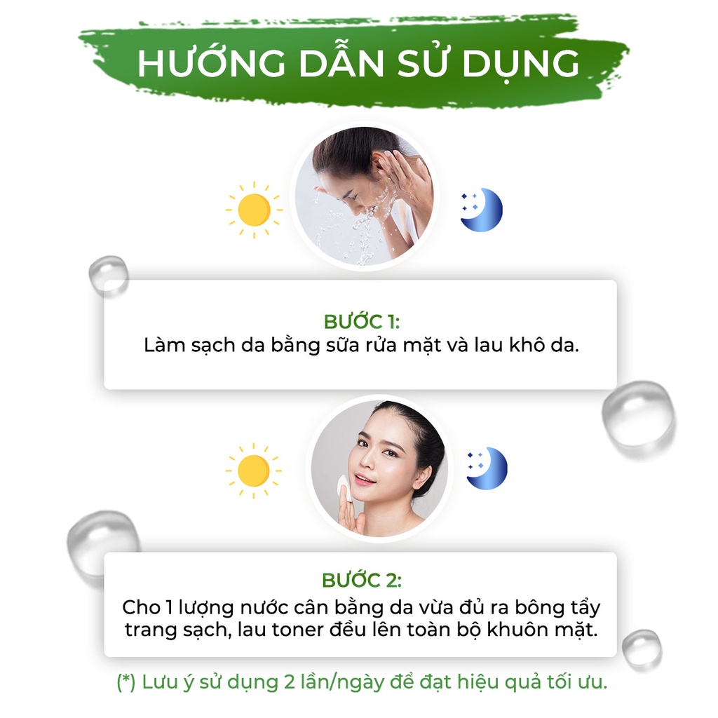 Nước Cân Bằng Da Từ Rau Má Centella Facial Toner Oriskin 150ml