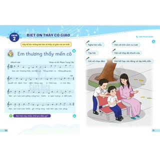 Sách Âm Nhạc Lớp 2 (Cánh Diều)