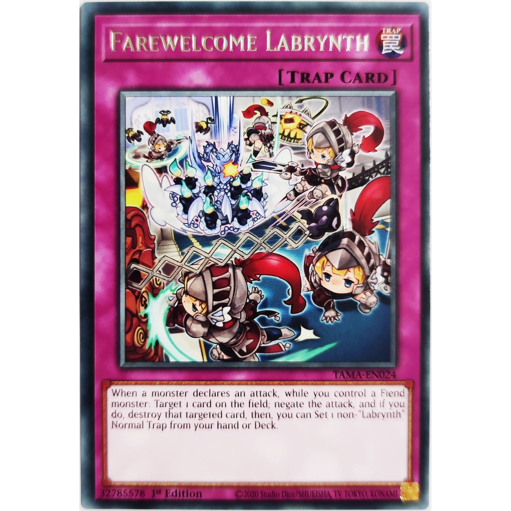 [Thẻ Yugioh] Farewelcome Labrynth |EN| Rare