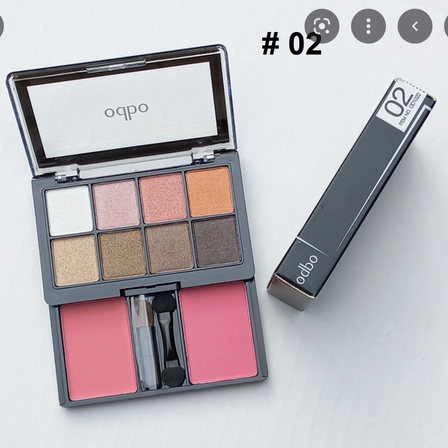 Set Phấn Mắt Và Má Hồng Odbo For Eye & Blush