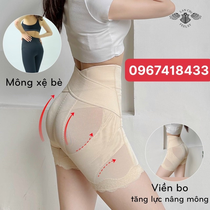Quần gen bụng SIÊU ĐỊNH HÌNH giảm eo cạp cao, siết eo chống cuộn,nâng mông chống xệ cực tốt , nhập khẩu Nhật chính hãng