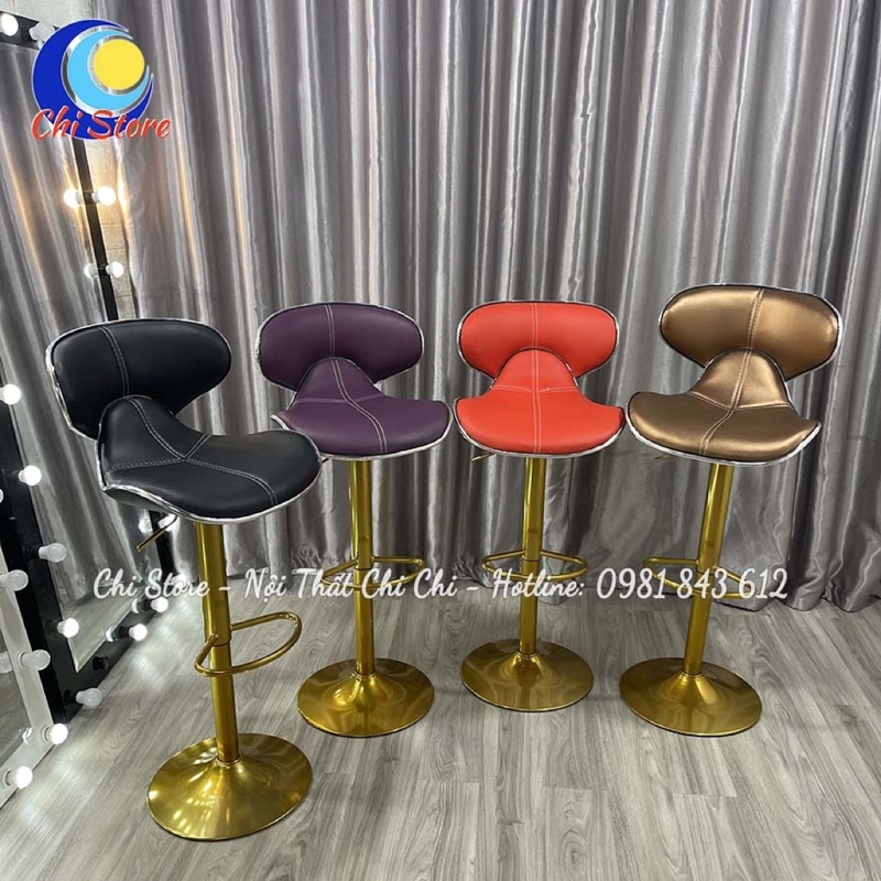 Ghế Ngồi Bàn Trang Điểm Có Tựa Lưng Thoải Mái, Ghế Chuyên LIVE- MAKEUP Sang Chảnh