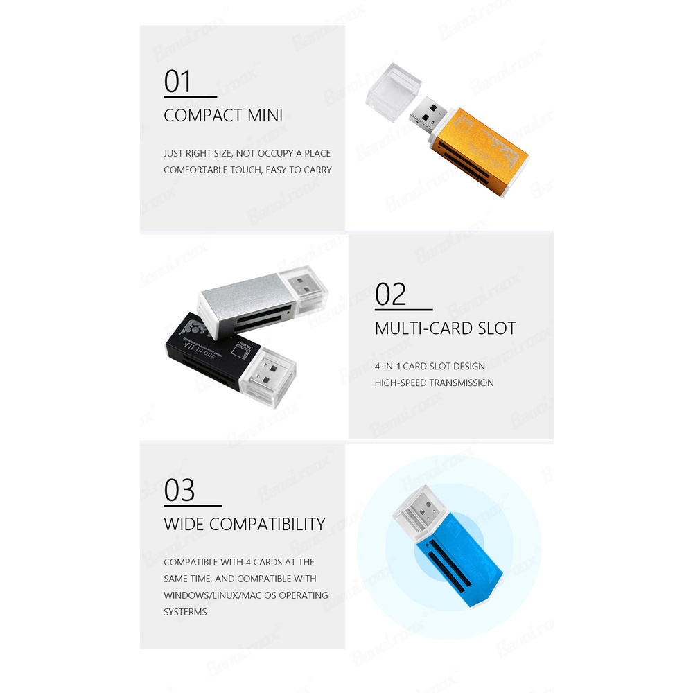 Đầu Đọc Thẻ Nhớ Micro SD / T-Flash / M2 / MS SD Chuyên Dụng