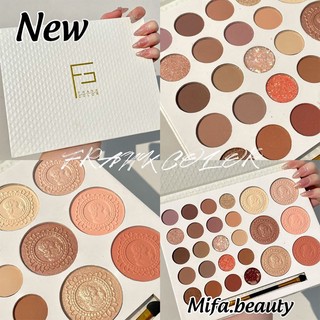 Bảng phấn mắt frank, phấn mắt 26 ô kèm cọ nội địa trung frank047