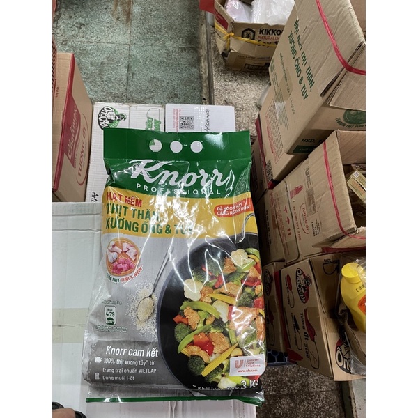 Hạt Nêm Thịt thăn Xương Ống Knorr 3Kg - MẪU MỚI