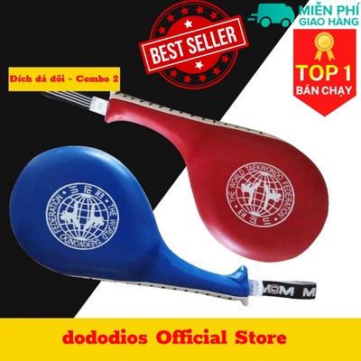 Combo 2 Đích Đá Đấm Boxing Teakwondo, Karate, Vovinam, Muay Thái, Vstar, Tập Võ Thuật - Chính Hãng Dododios