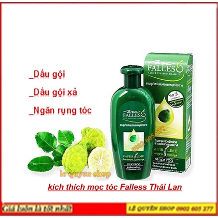Dầu gội  ngăn rụng tóc, giúp  mọc tóc Falless 300 ml Thái Lan - Dầu gội  Falless