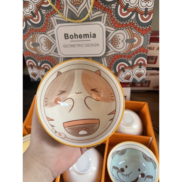 🥣🥢 SET BÁT KÈM ĐŨA BOHEMIA 🥣🥢