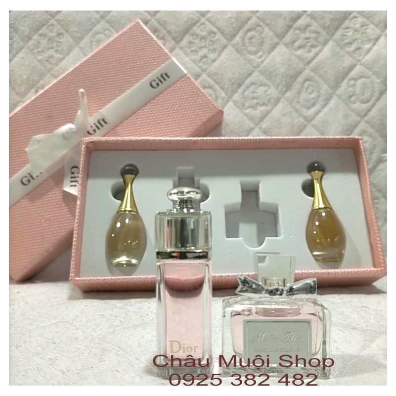 💥💯AUTH 💯# 💥Sét Quà Tặng Nước Hoa Mini Dior -4 Chai