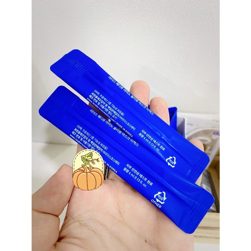 Mặt nạ ngủ oải hương trắng da LEADERS Mediu Amino Sleeping Mask  gói 4ml