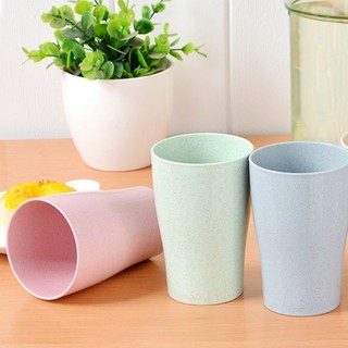 Combo 2 Cốc nhựa lúa mạch hình lục giác