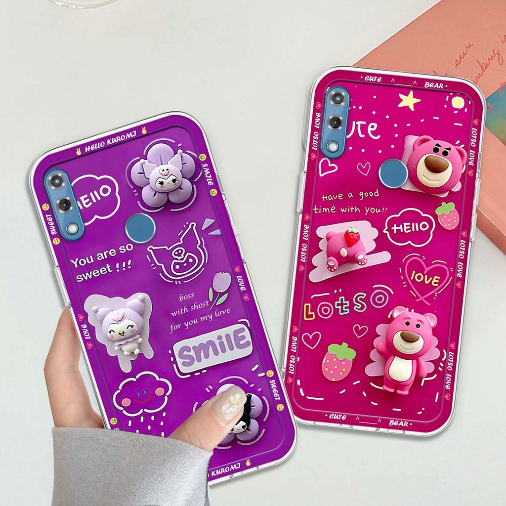 Ốp Vsmart Star / Star 3 / Star 4 in hình 3D Bear love,Kuromi,Space cute độc lạ