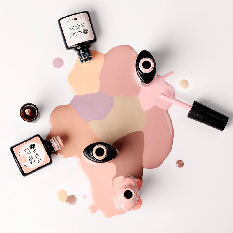 Set 10 lọ gel sơn móng tay UR SUGAR màu sắc bán vĩnh viễn UV thời trang