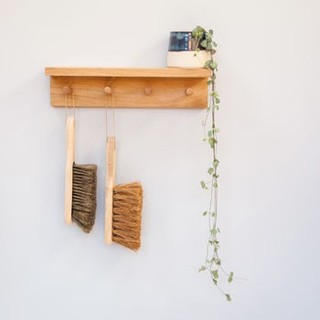 [Giá Xưởng] Kệ Treo Áo Khoác, Khăn, Đồ Dùng Gắn Tường Bằng Gỗ Thông Dài 20cm, 40cm, 50cm
