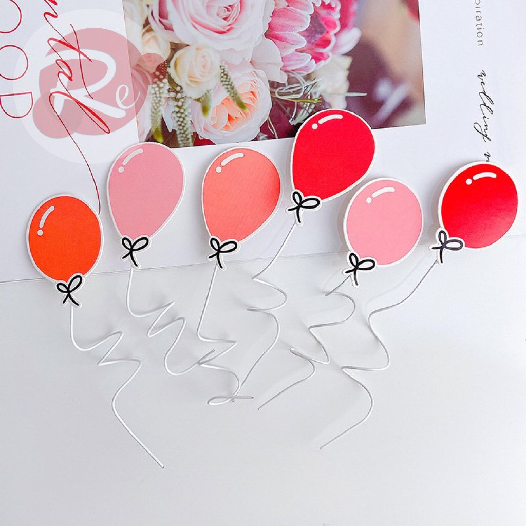 [SIÊU RẺ❤️] – SCG Chùm bóng bay - Trang trí bánh sinh nhật bánh kem