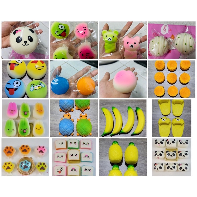 Đồ chơi squishy mini chất xốp mẫu đẹp