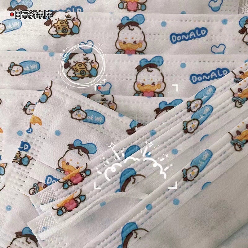 Khẩu trang hoạt hình Style Hàn Quốc