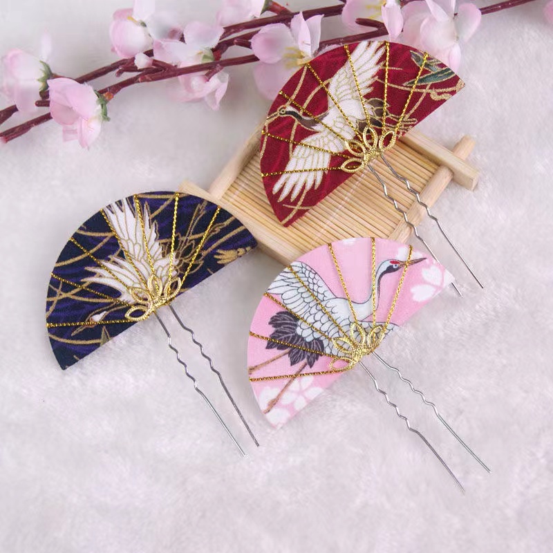 Trâm Cài Tóc Phong Cách Truyền Thống Nhật Bản Cho Cô Dâu