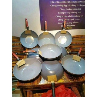 CHẢO VÂN ĐÁ CHỐNG DÍNH 32CM