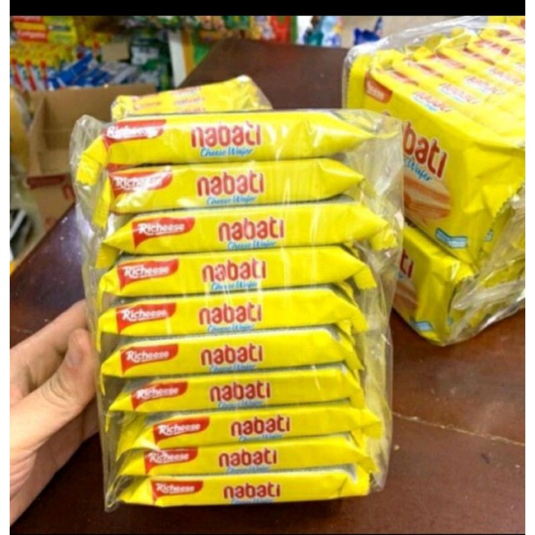 1 bịch 10gói Nabati vị phô mai/socola