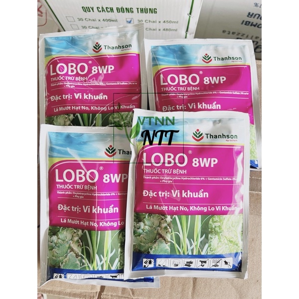Thuốc trừ bệnh đặc trị vi khuẩn LOBO 8WP (100gr) - VTNN Nguyễn Thanh Tuyền