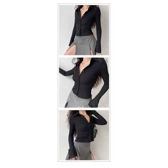 Áo cardigan BH tay loe dài màu sắc thanh lịch cho phái nữ | BigBuy360 - bigbuy360.vn