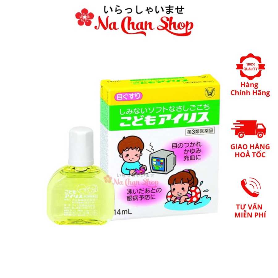 Nhỏ Mắt Taisho Nhật Cho Bé Hay Xem Tivi Điện Thoại