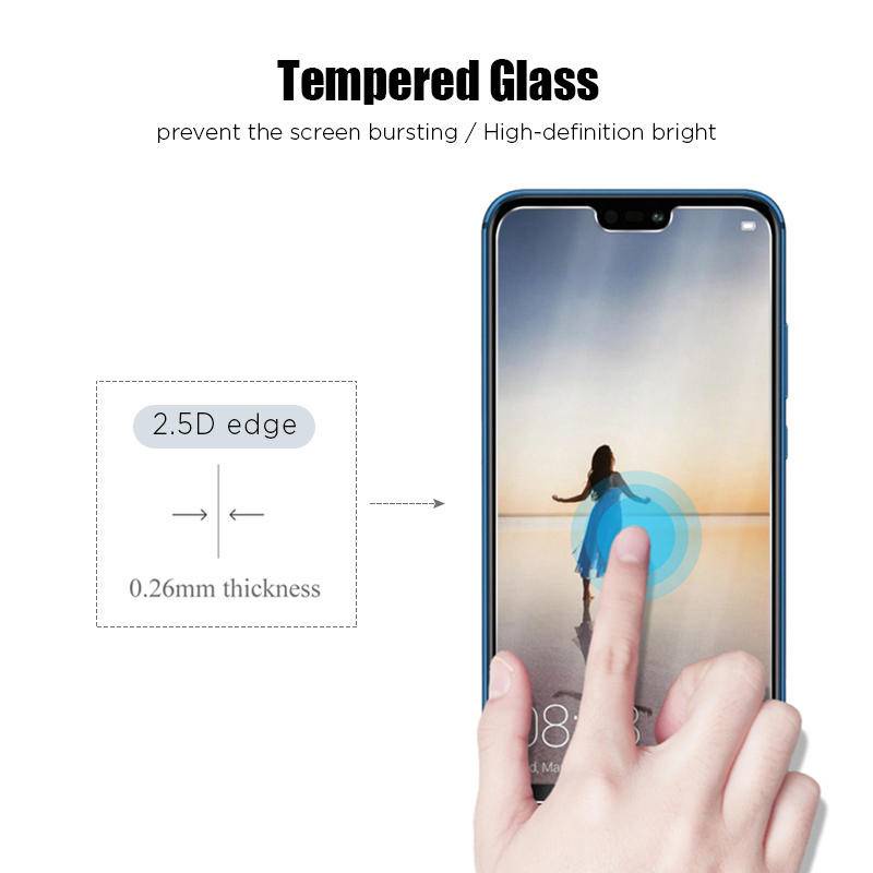 Set 3 Kính Cường Lực Bảo Vệ Màn Hình Cho Huawei P50 P40 P30 P20 Pro Lite 5G Y5 Y6 Y6s Y7 Y9 Prime 2019 Y5P Y6P Y7P Y8P Y8s