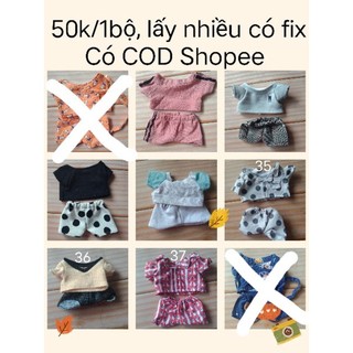 [Outfit doll 20cm] Quần áo cho búp bê 20cm