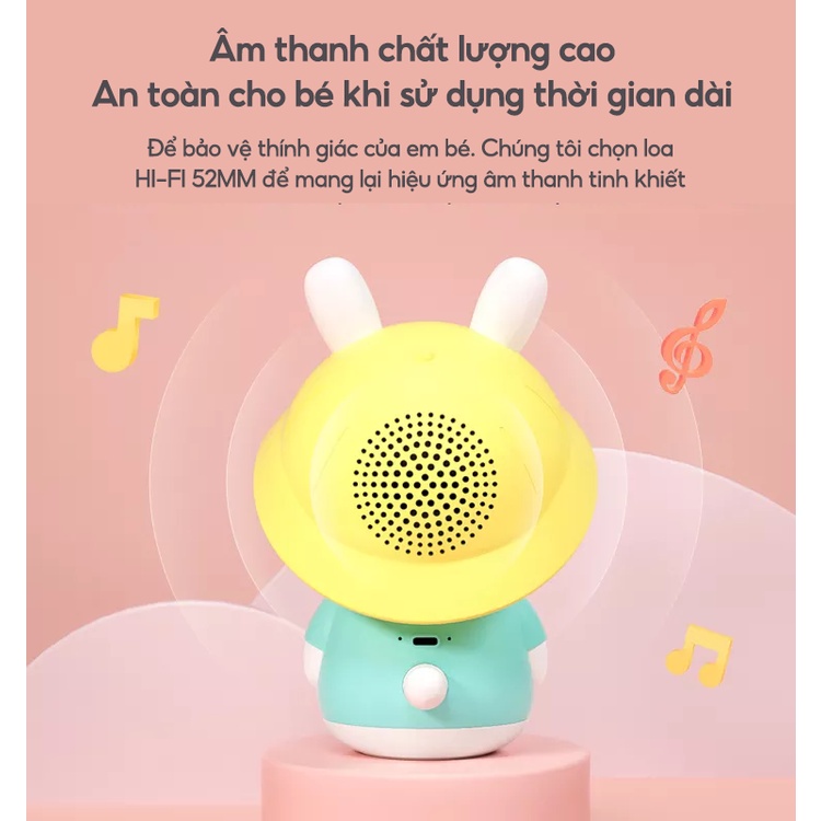 Đồ chơi trẻ em hiệu Alilo Baby Bunny G9S+ giáo dục sớm cho trẻ từ 0-4 tuổi- Hàng chính hãng ̣(Thanh lý quà tặng Game)