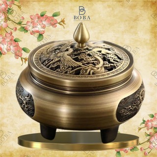 Lư Đồng Xông Trầm Hương Khử Mùi - bobashop.vn