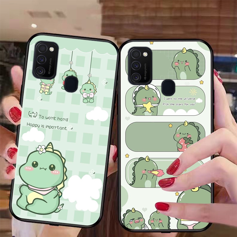 Ốp lưng điện thoại Samsung m21 / ss m30s / ss m31 khủng long xanh dino saur