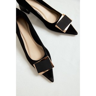 OLV - Giày Square Detail Pumps