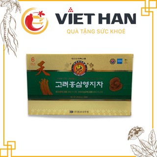 Trà sâm nấm linh chi hàn quốc hộp 100 gói