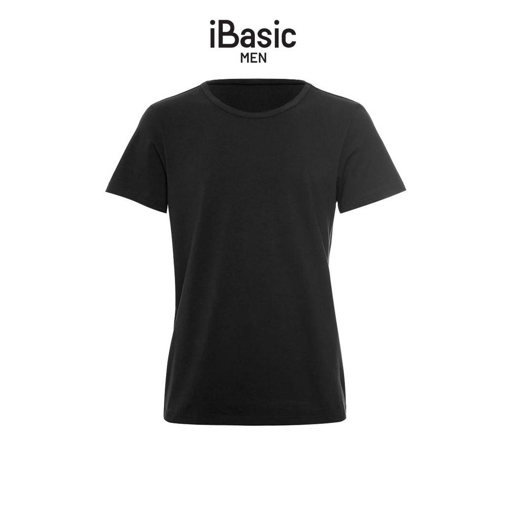 Áo thun nam cotton mặc nhà tay ngắn basic iBasic HOMM012-1