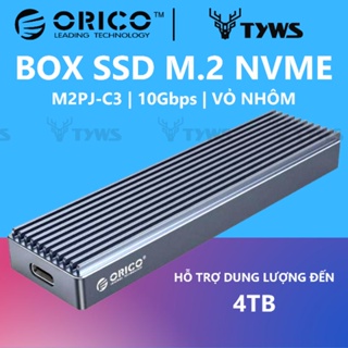 [Mã SKAMWELP1 giảm 20% đơn 100K] Box di động SSD M.2 PCIe NVMe to USB 3.1 Gen2 Type-C Orico