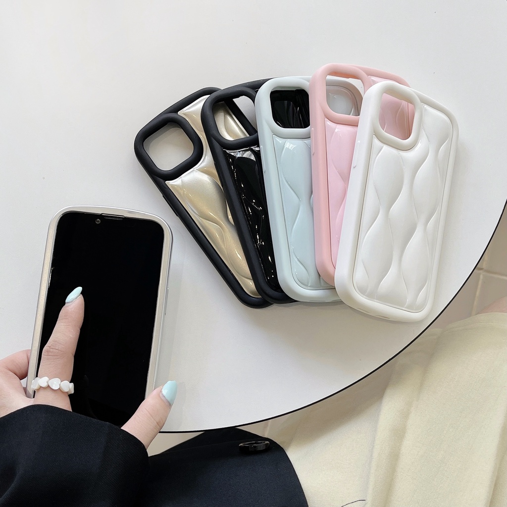 Ốp Điện Thoại Tpu Mềm Màu Trơn Chống Sốc Chất Lượng Cao Cho iPhone 14 13 12 11 Pro Max Plus