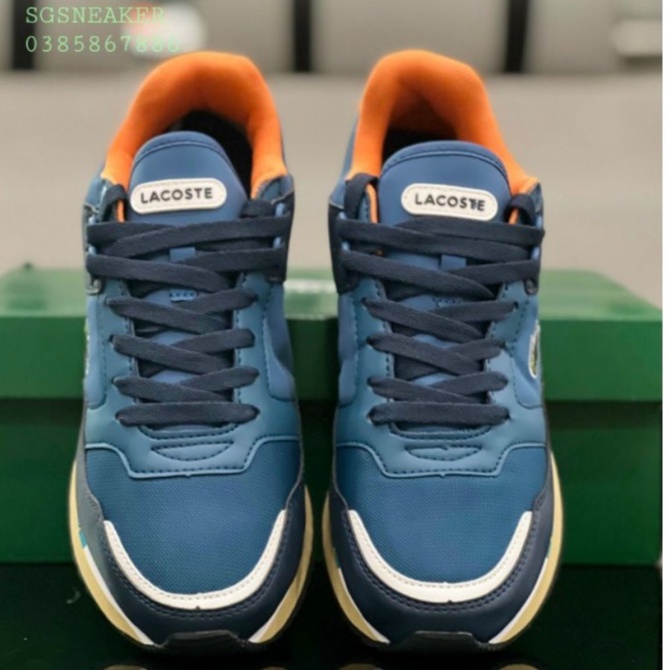 Giày Lacoste Blue Nam  AUTHENTIC SHOES - Chính Hãng - FullBox