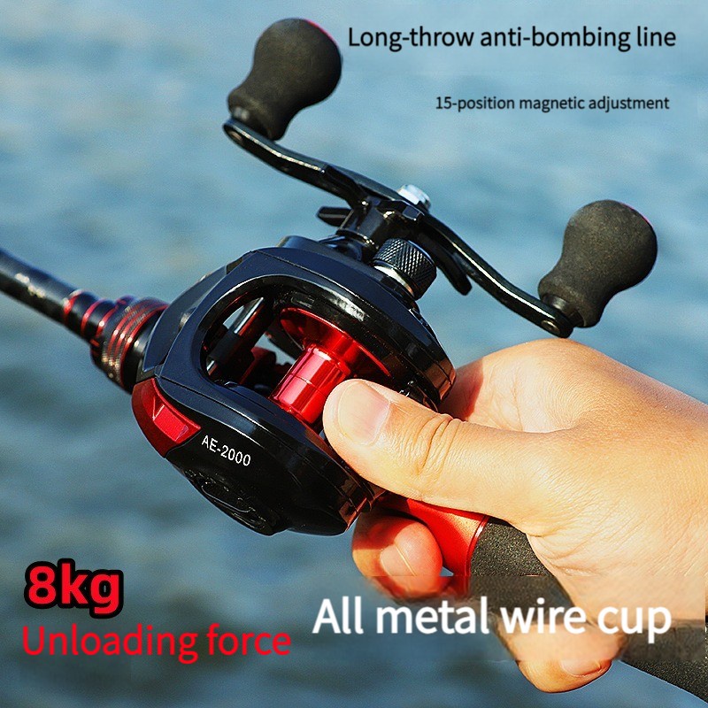 Máy Câu Cá 7.2: 1 10kg Bằng Kim Loại Chống Nổ 18 + 1bb Masin