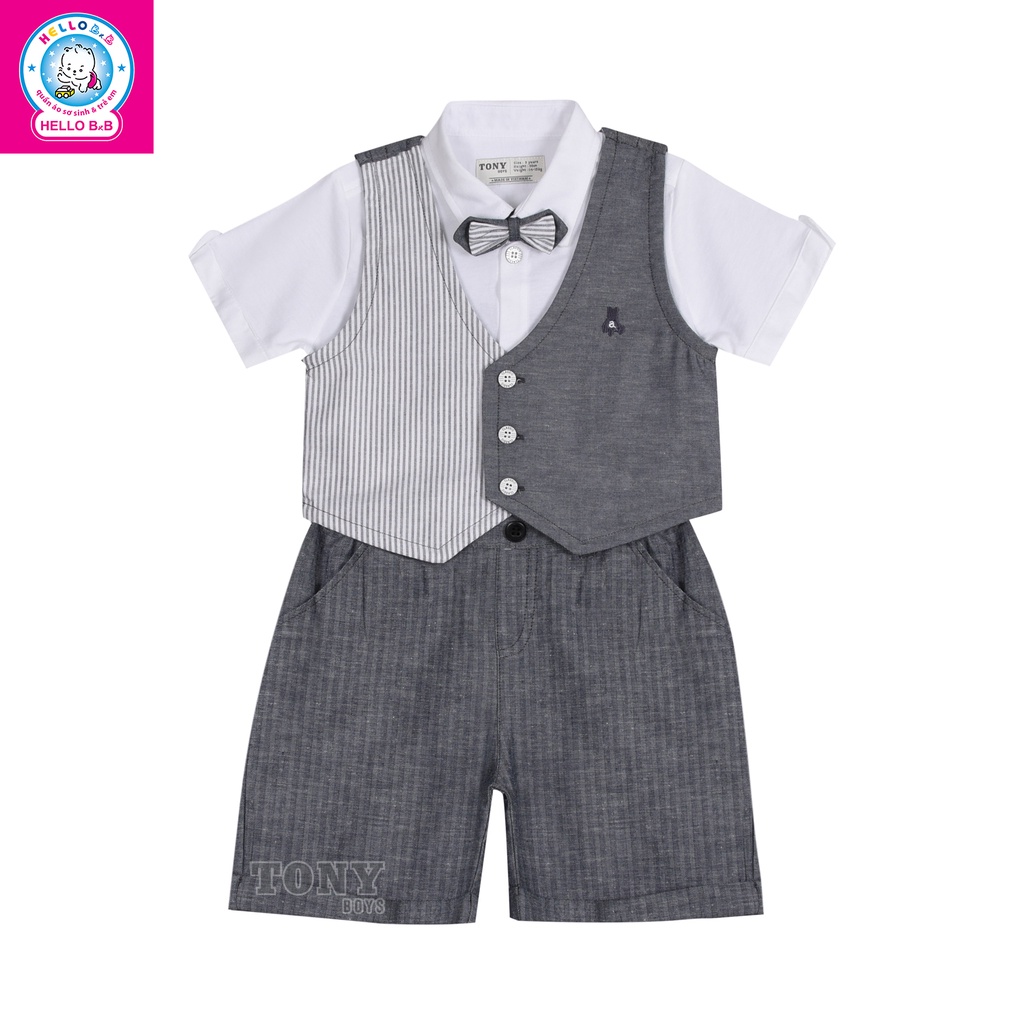 Set Sơ Mi Vest SET2378 - HELLO BnB