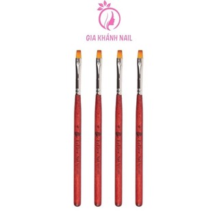 cọ đắp gel hiệu ezflow(cán gỗ)