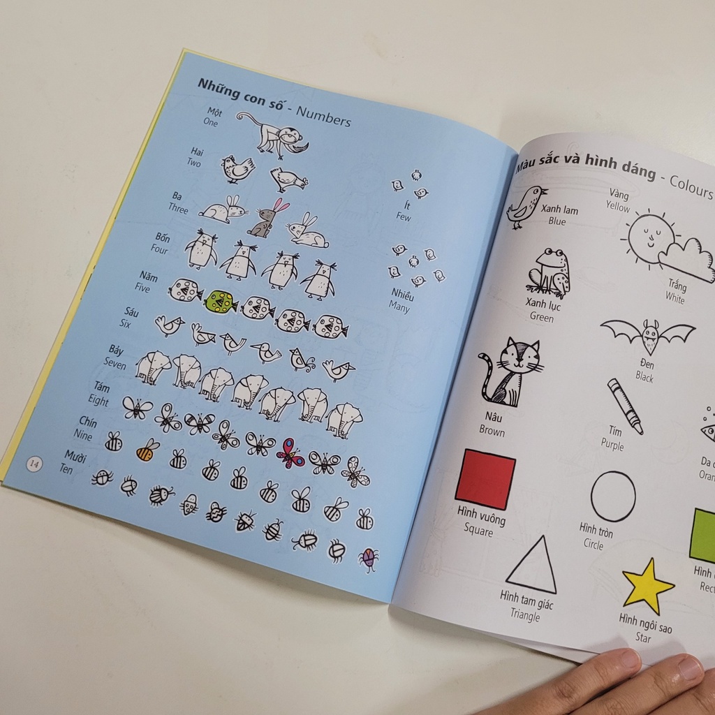 Sách - Tô Màu Bóc Dán - Cho bé từ 2 tuổi