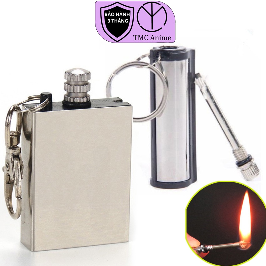 Móc khóa bật lửa inox tiện lợi T1920 - TMC Anime - Cắm trại, móc chìa khóa đa năng